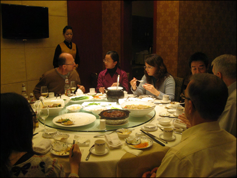 Lunch at Chongqing’s Hotel