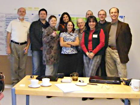 Team 3 Photo: Learning Systems for Sustainability, Proceedings of the IFSR Conversations 2010, Pernegg, Austria